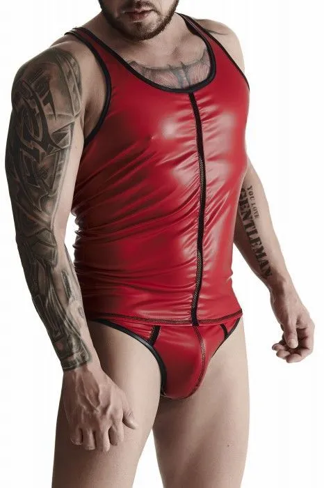 Эротическое мужская футболка без рукавов regnes, красная в Воронеже