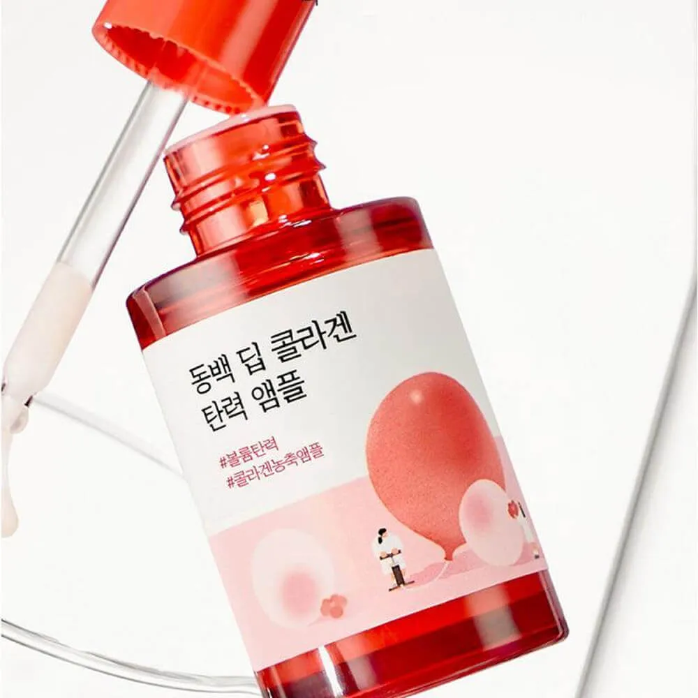 round lab camellia deep collagen firming ampoule, укрепляющая коллагеновая ампула с камелией 30 мл в Воронеже