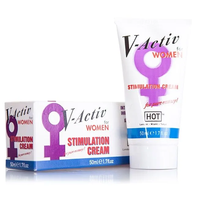 крем hot v-active, стимулирующий для женщин, 50 мл в Воронеже