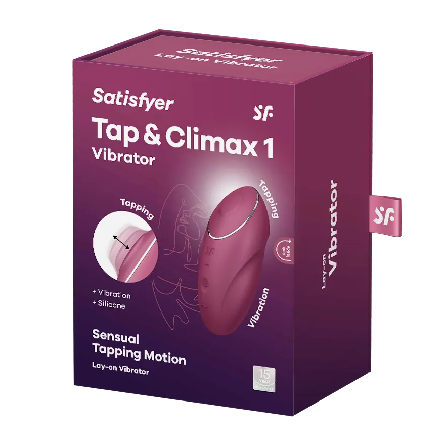пульсирующий массажер satisfyer tap&climax 1 red 046006sa в Воронеже