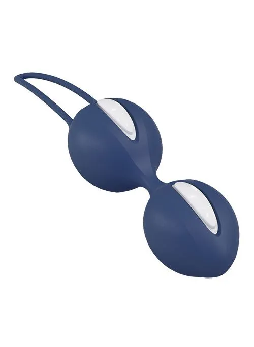 Вагинальные шарики Fun Factory Smartballs duo, синие