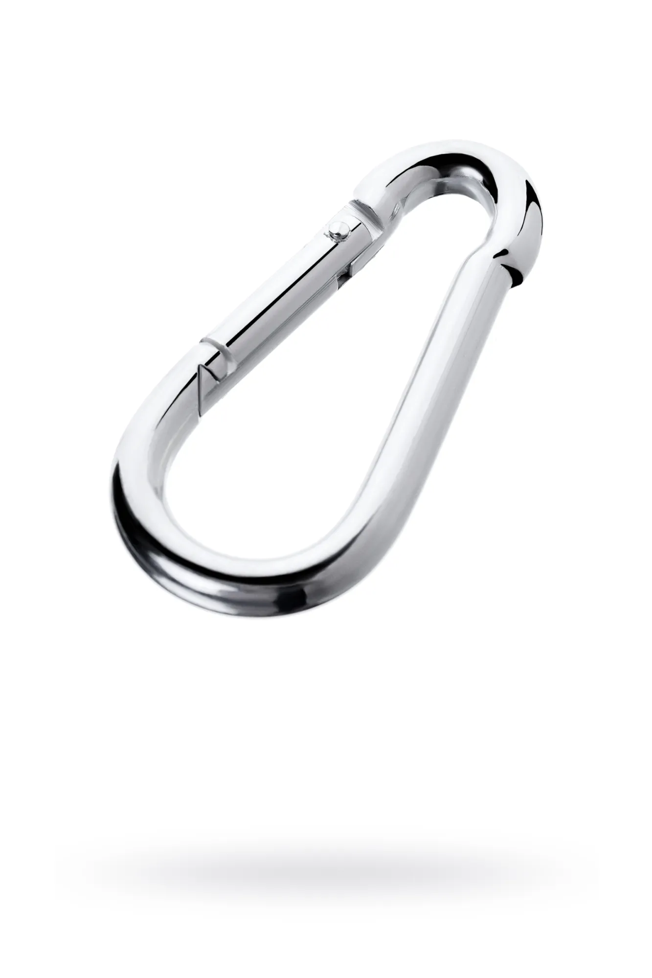 карабин toyfa metal, металл, серебряный, 5 см в Воронеже