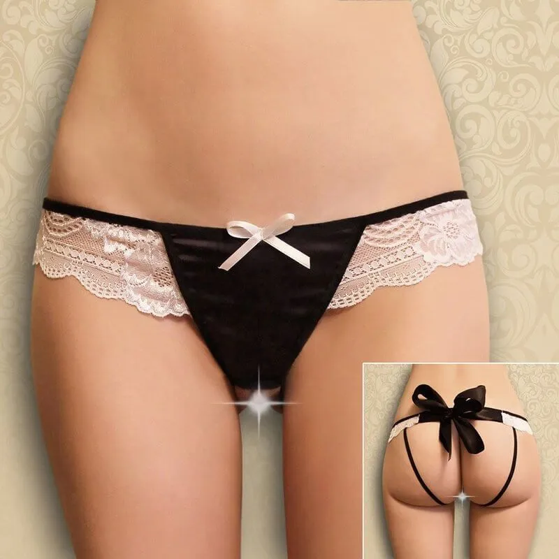 Эротическое стринги контактные flirton с кружевом 2706 в Воронеже