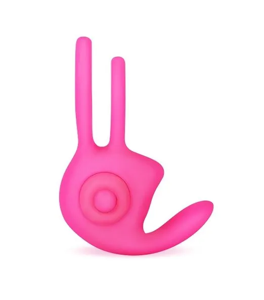 виброкольцо lovetoy power clit duo, розовое в Воронеже