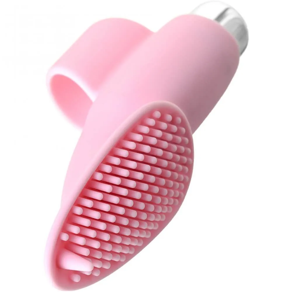 насадка на палец jos twity, с вибрацией, розовая в Воронеже