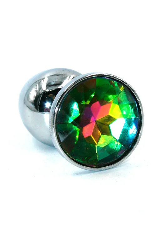 Анальная пробка "Small" хромированная rainbow