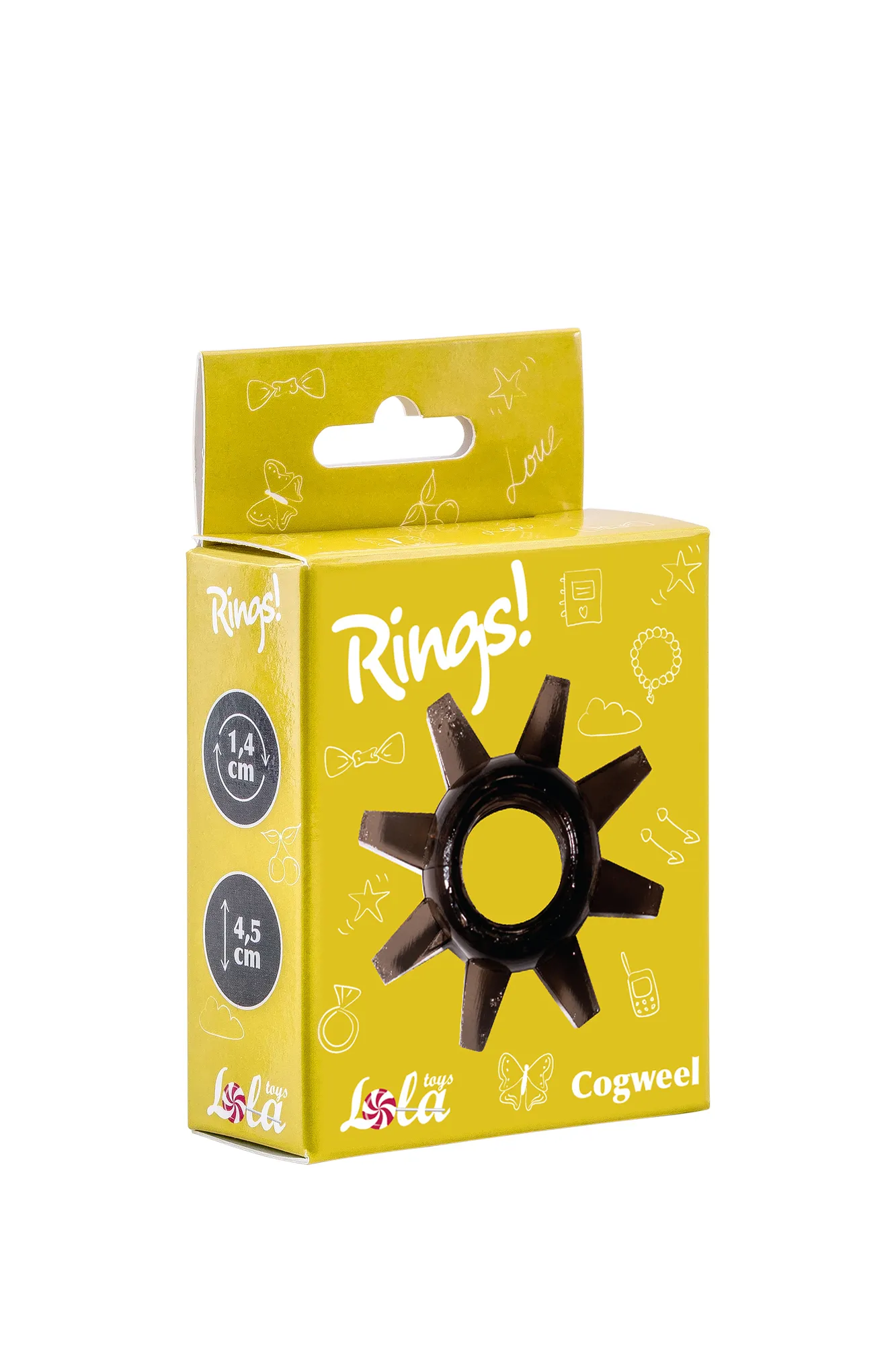 эрекционное кольцо rings cogweel black 0114-91lola в Воронеже