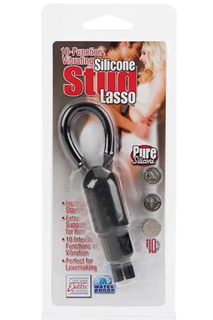 Эрекционное лассо Vibrating Silicone Stud Lasso