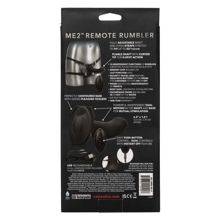 страпон с вибрацией remote rumbler в Воронеже