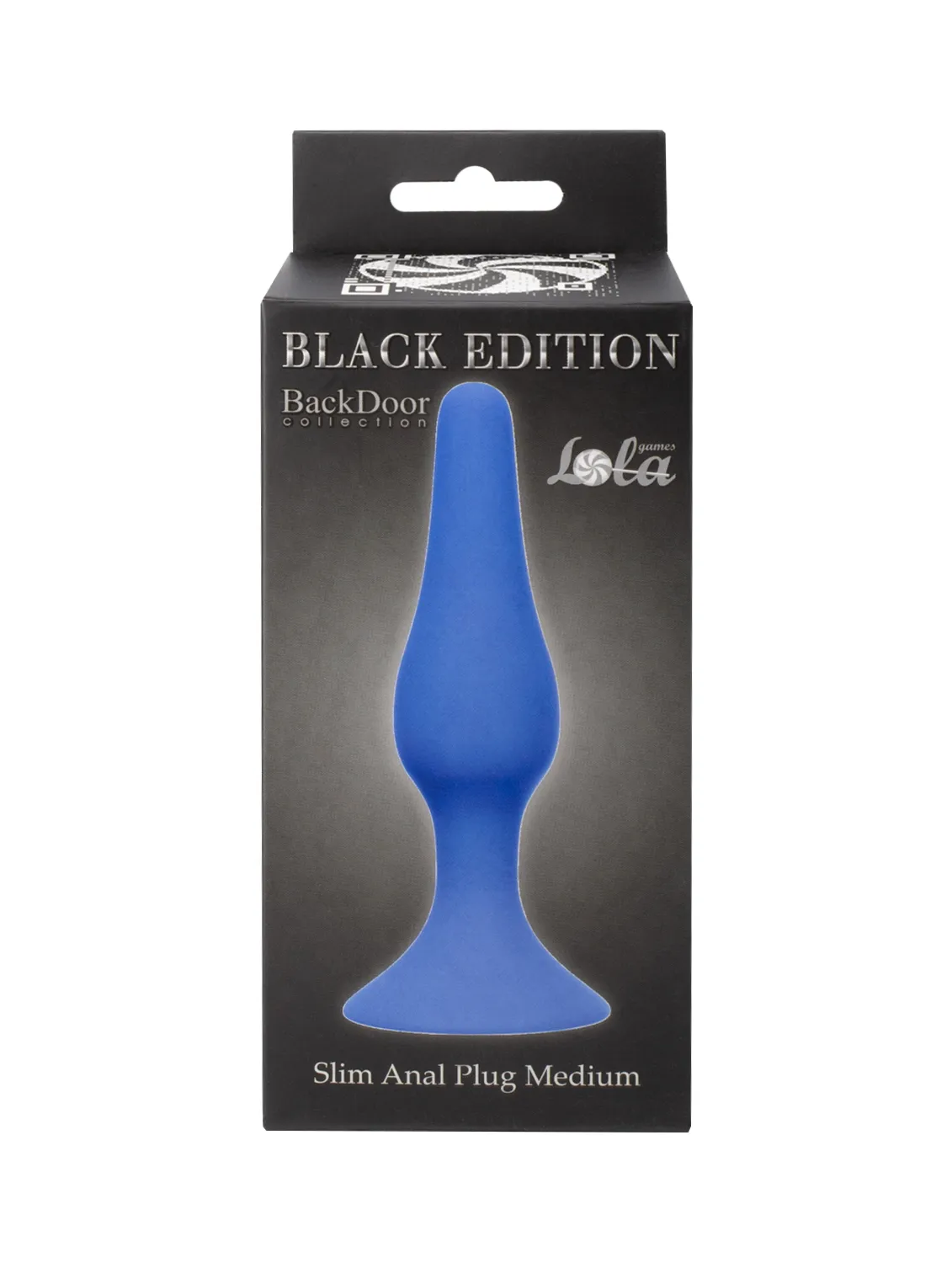 анальная пробка slim anal plug medium blue 4206-02lola в Воронеже