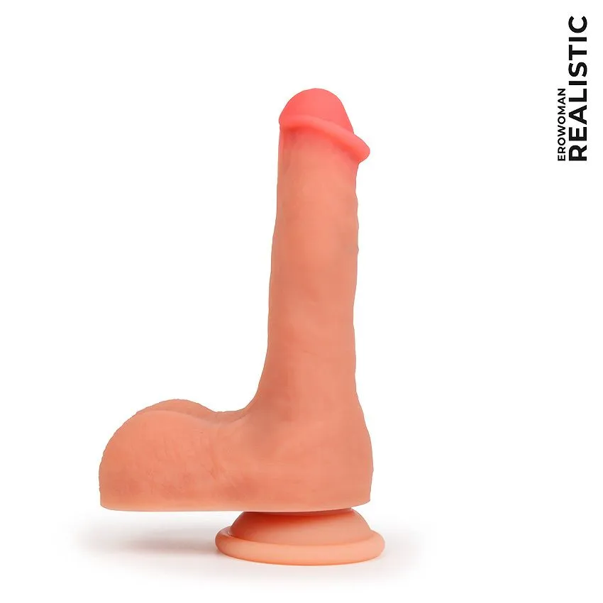 фаллоимитатор erowoman realistic, длина 145 мм, диаметр 44 мм в Воронеже