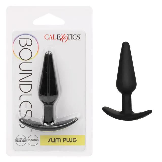 Конусовидная анальная пробка для ношения Boundless Slim Plug