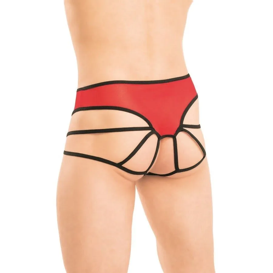Эротическое трусы мужские flirton, красные в Воронеже