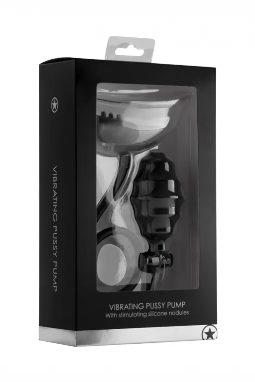 Вакуумная вагинальная помпа Vibrating Pussy Pump