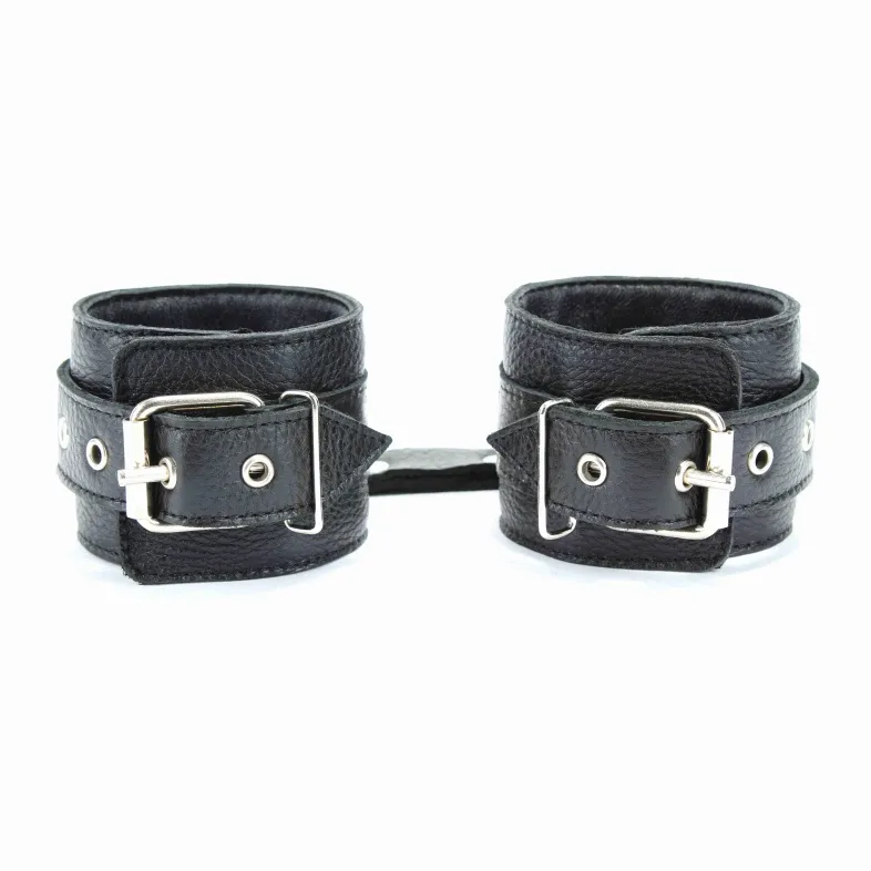 наручники  из кожи с пряжкой 6 см 51007ars в Воронеже