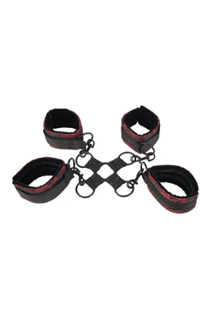 крестообразные наручники (оковы, фиксаторы) для рук и ног scandal hog tie в Воронеже