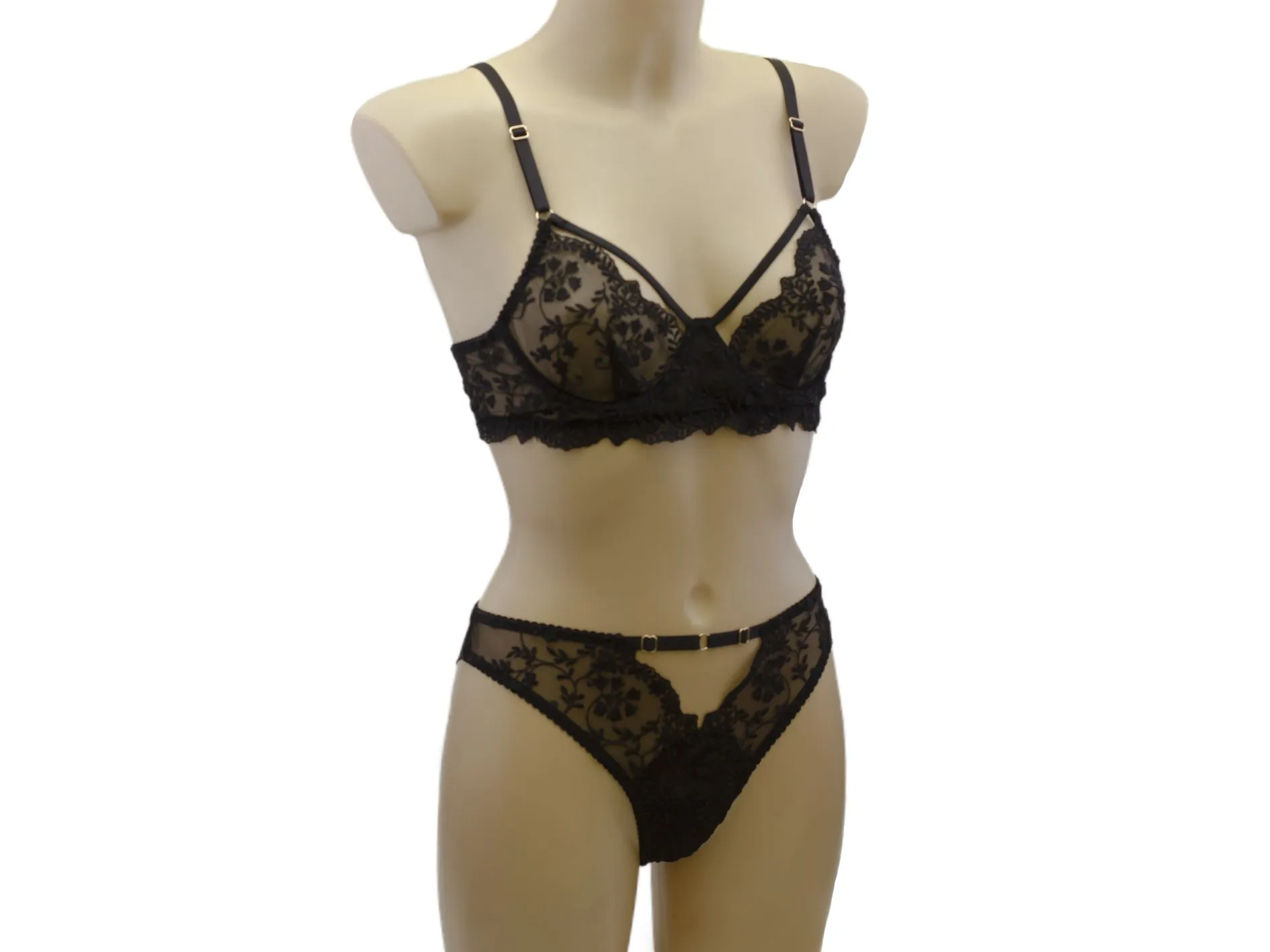 Эротическое комплект sunner, черный в Воронеже