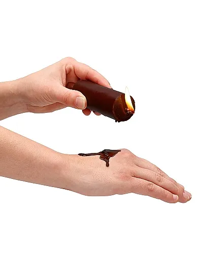 восковая bdsm-свеча  wax play с ароматом шоколада в Воронеже