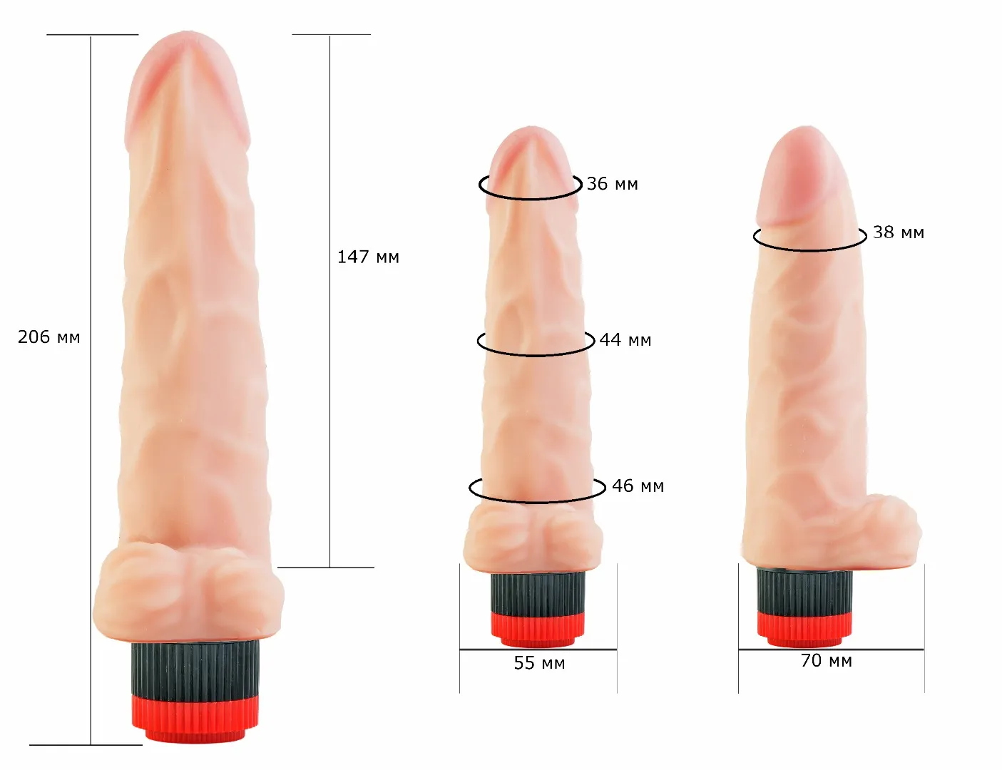 вибромассажёр cock next 6,5" 601405ru в Воронеже