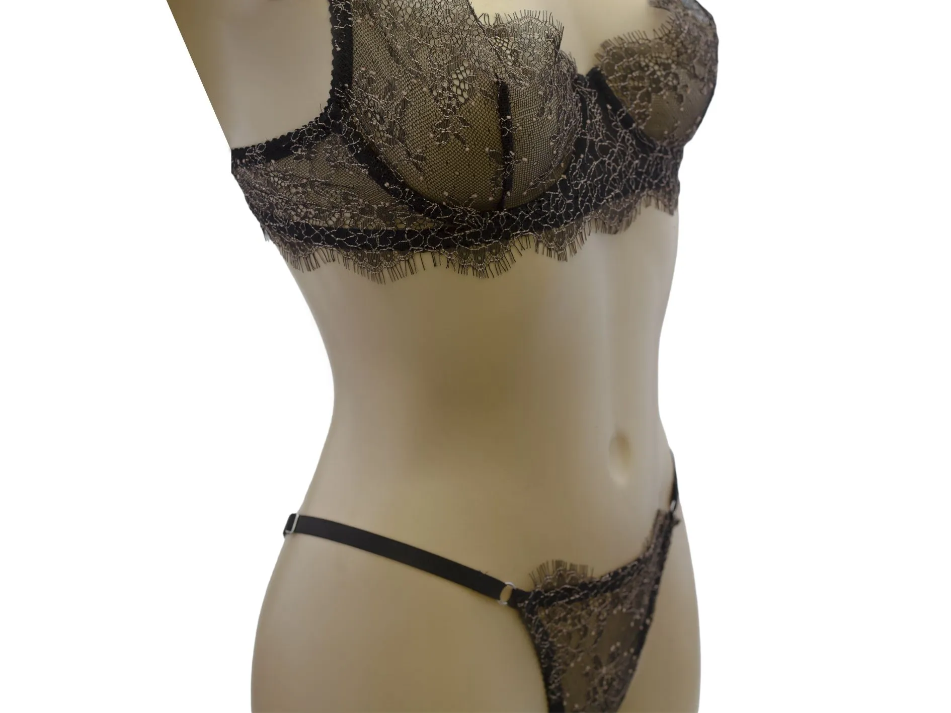 Эротическое комплект ailey may, черный в Воронеже