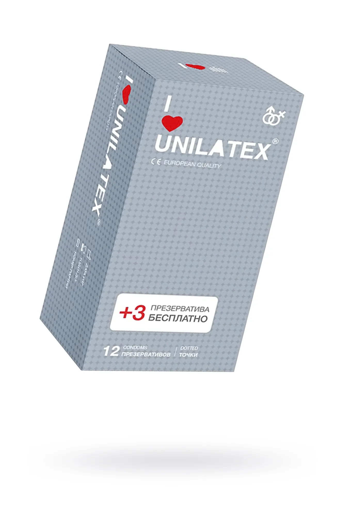 презервативы unilatex, dotted, латекс, точечные, 15 шт в Воронеже