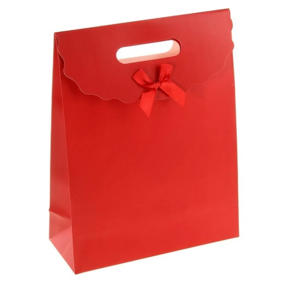 Пакет Сима Ленд с клапаном, красный