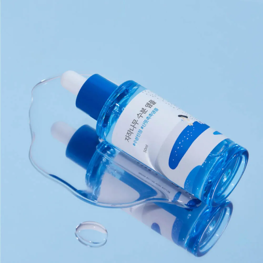 round lab birch juice moisturizing ampoule, липосомальная ампула для интенсивного увлажнения 50 мл в Воронеже