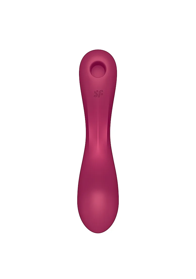 вибромассажер curvy trinity 1, красный в Воронеже