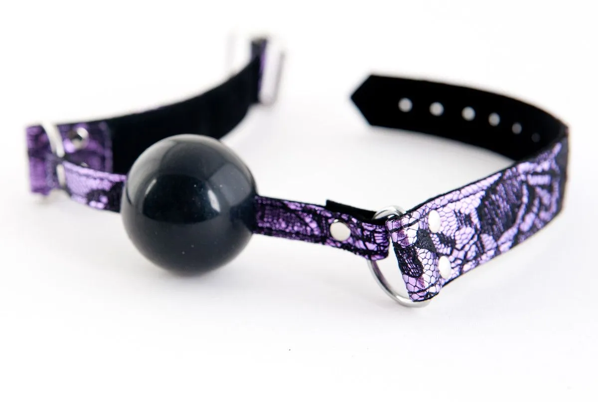 кляп toyfa marcus на кружевном ремешке, силикон, розовый, 62 см в Воронеже