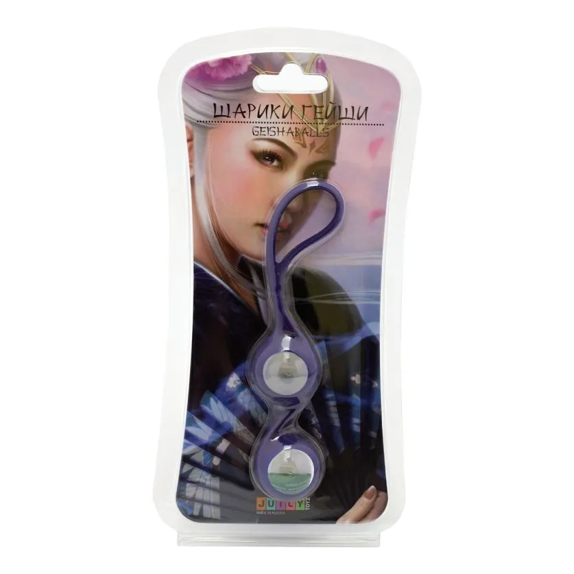 вагинальные шарики pinkrabbit toyz, 19мм, фиолетовые в Воронеже