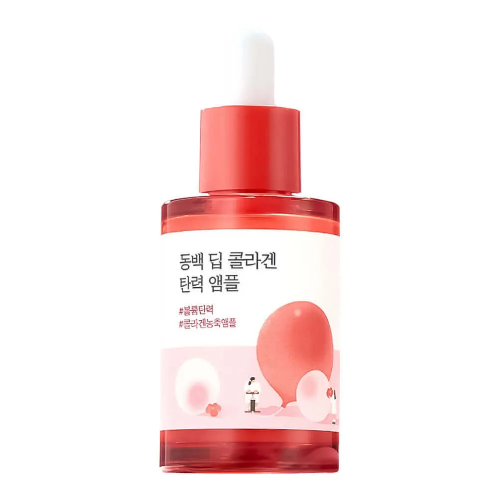 round lab camellia deep collagen firming ampoule, укрепляющая коллагеновая ампула с камелией 30 мл в Воронеже