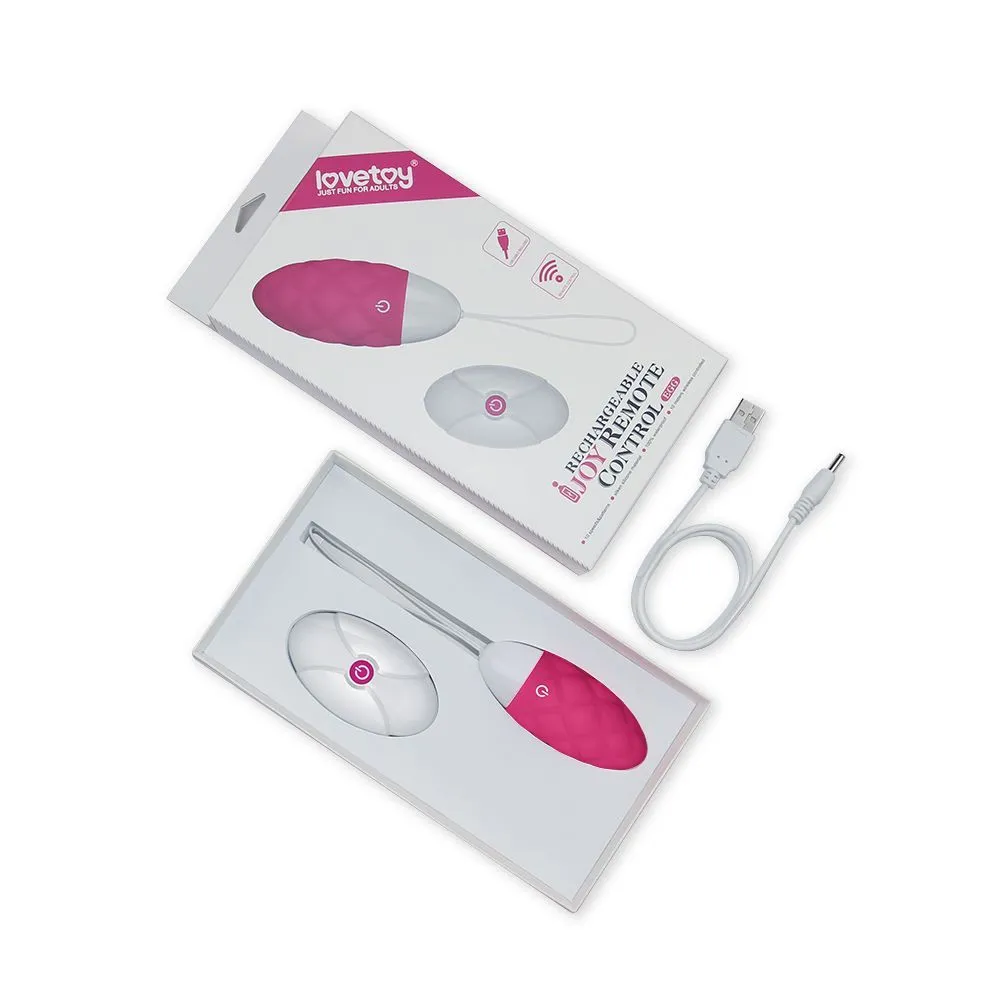 виброяйцо lovetoy ijoy rechargeable egg, розовое в Воронеже