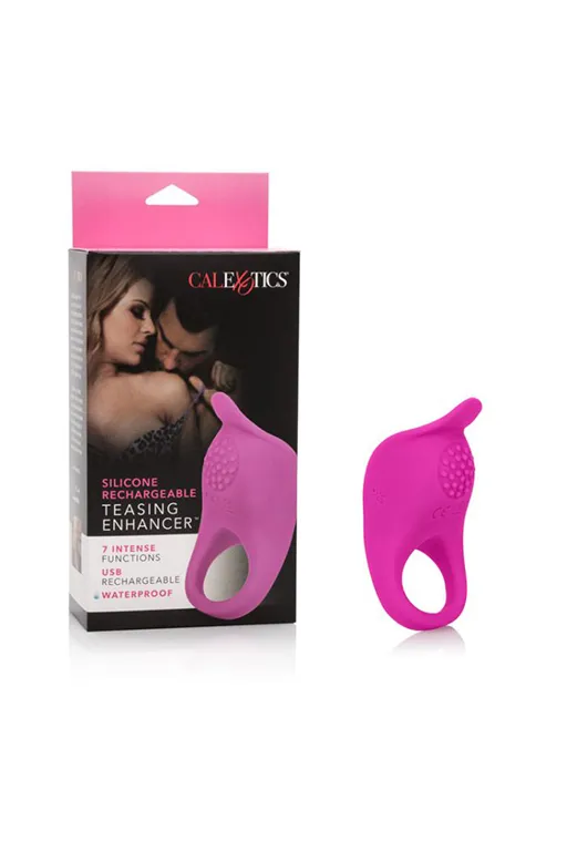 Перезаряжаемое эрекционное кольцо Silicone Rechargeable Teasing Enhancer