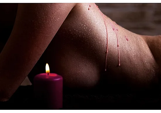 восковая bdsm-свеча  wax play с ароматом розы в Воронеже