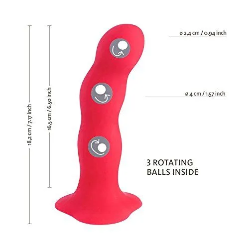 фаллоимитатор fun factory bouncer, красный в Воронеже