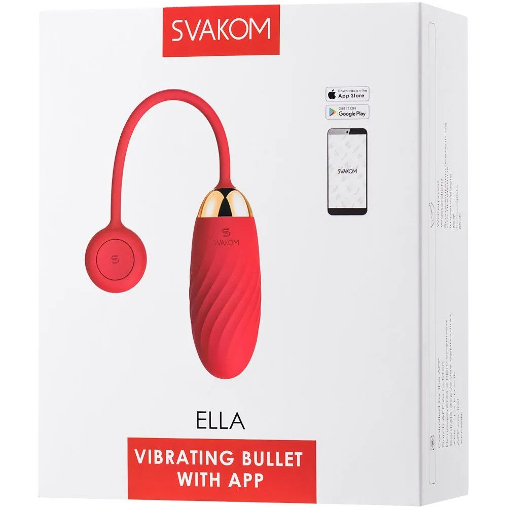 виброяйцо с приложением svakom ella, красное в Воронеже