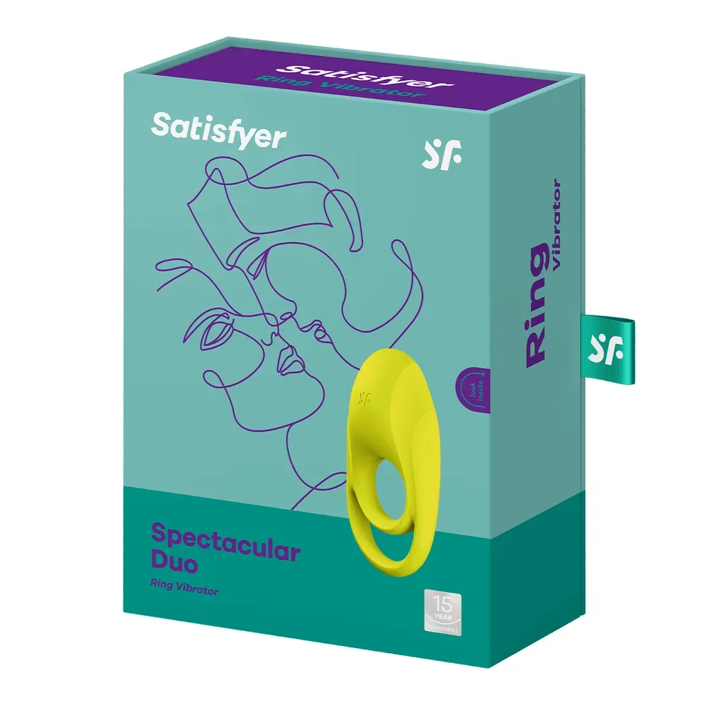 эрекционное кольцо satisfyer spectacular duo, жёлтое в Воронеже