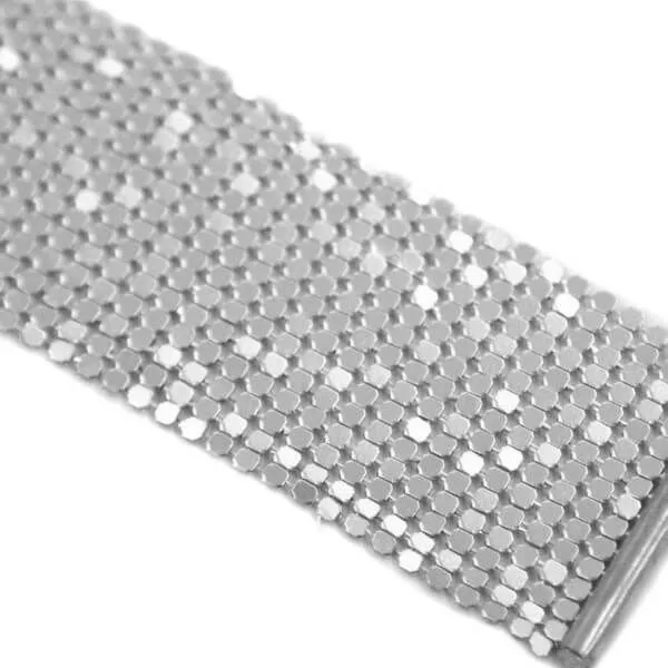 колье bijoux indiscrets desir metallique mesh collar, серебристое в Воронеже
