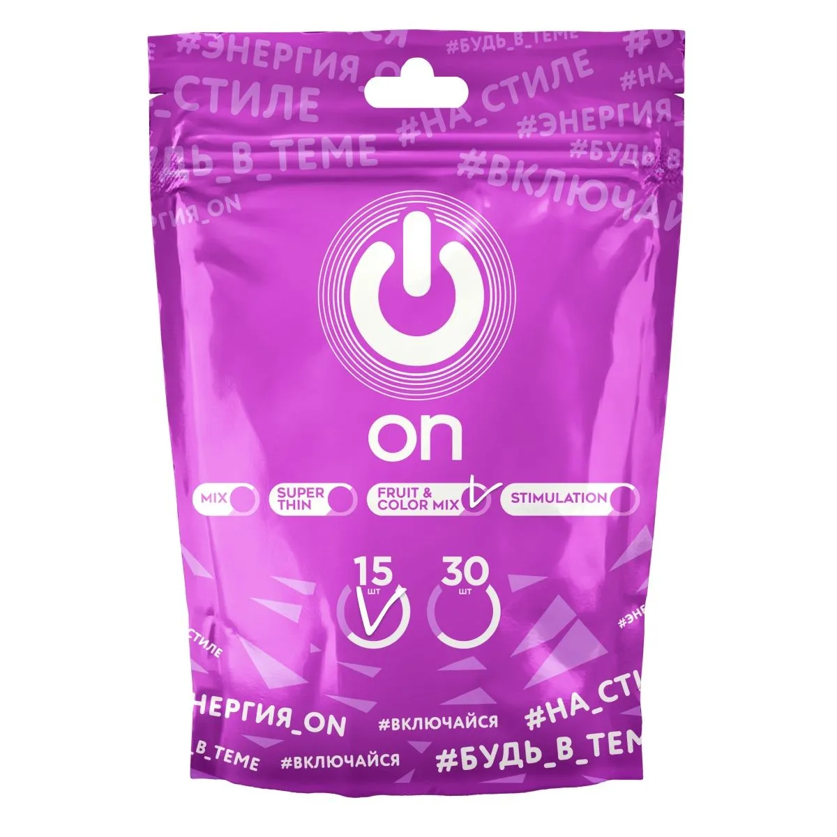 презервативы on №3+12 fruit and color в Воронеже