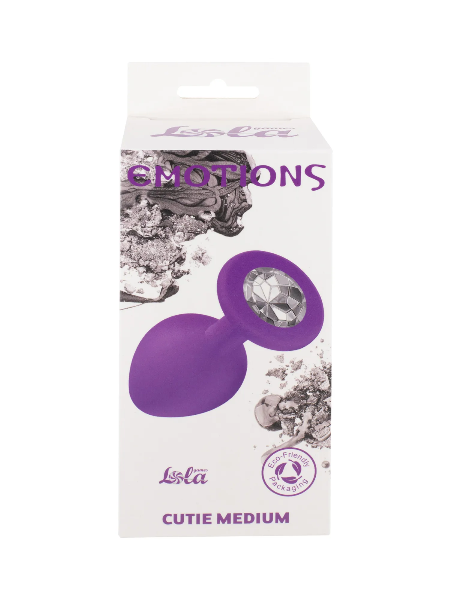 анальная пробка emotions cutie medium purple clear crystal 4012-06lola в Воронеже