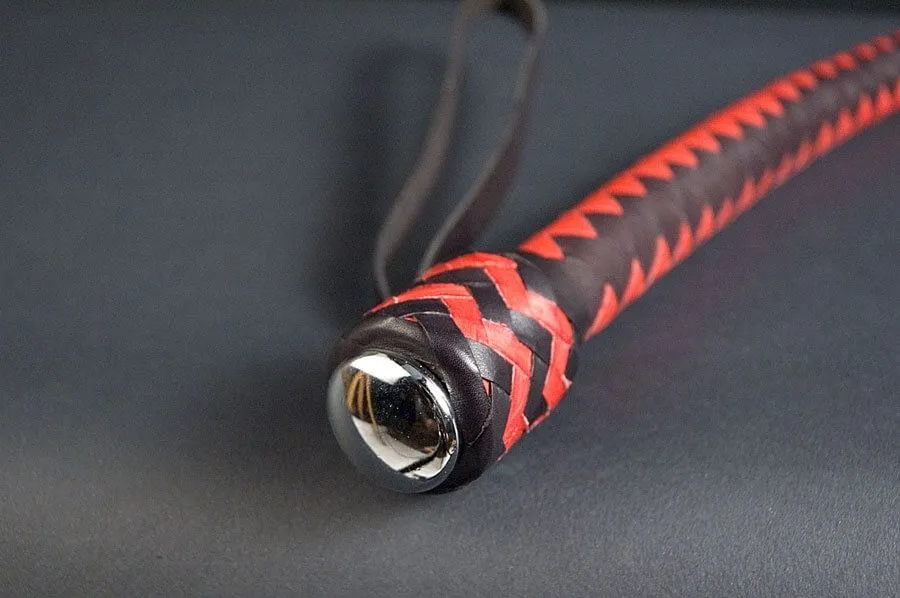 кнут короткий beastly ответный выпад, 80 см, черно-красный в Воронеже