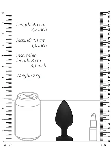 анальная пробка extra large diamond heart butt plug в Воронеже