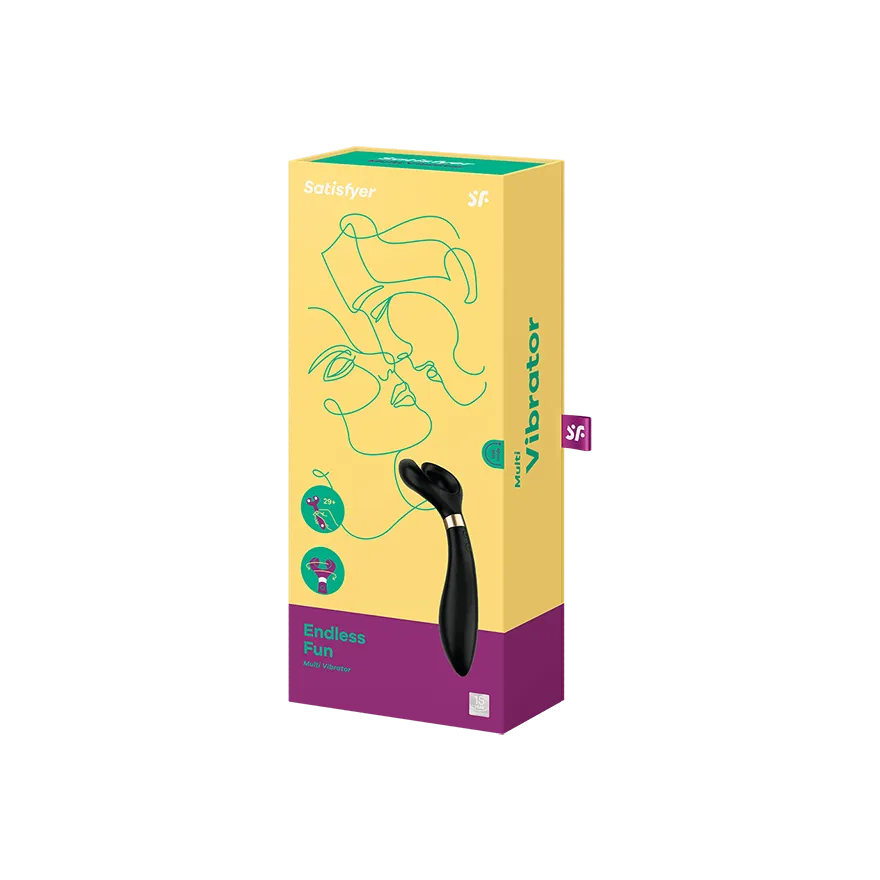 cтимулятор satisfyer endless fun, черный в Воронеже