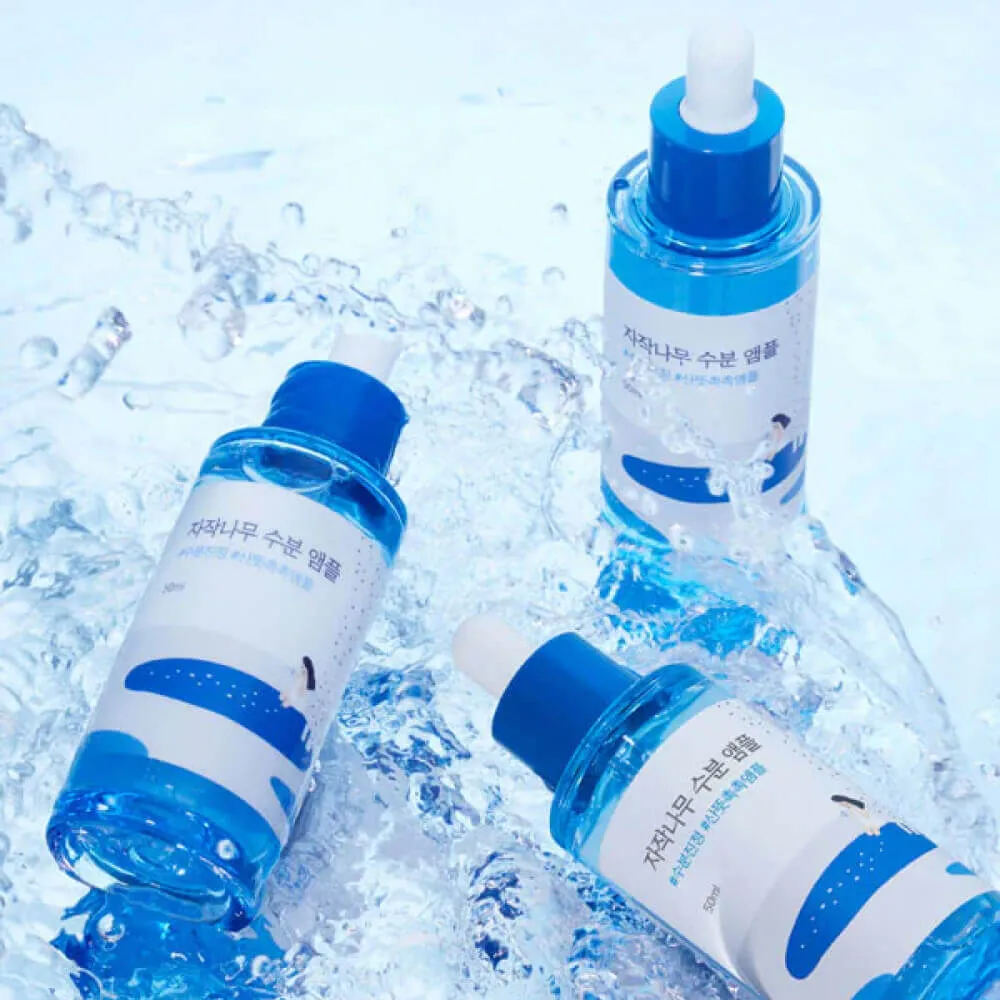 round lab birch juice moisturizing ampoule, липосомальная ампула для интенсивного увлажнения 50 мл в Воронеже