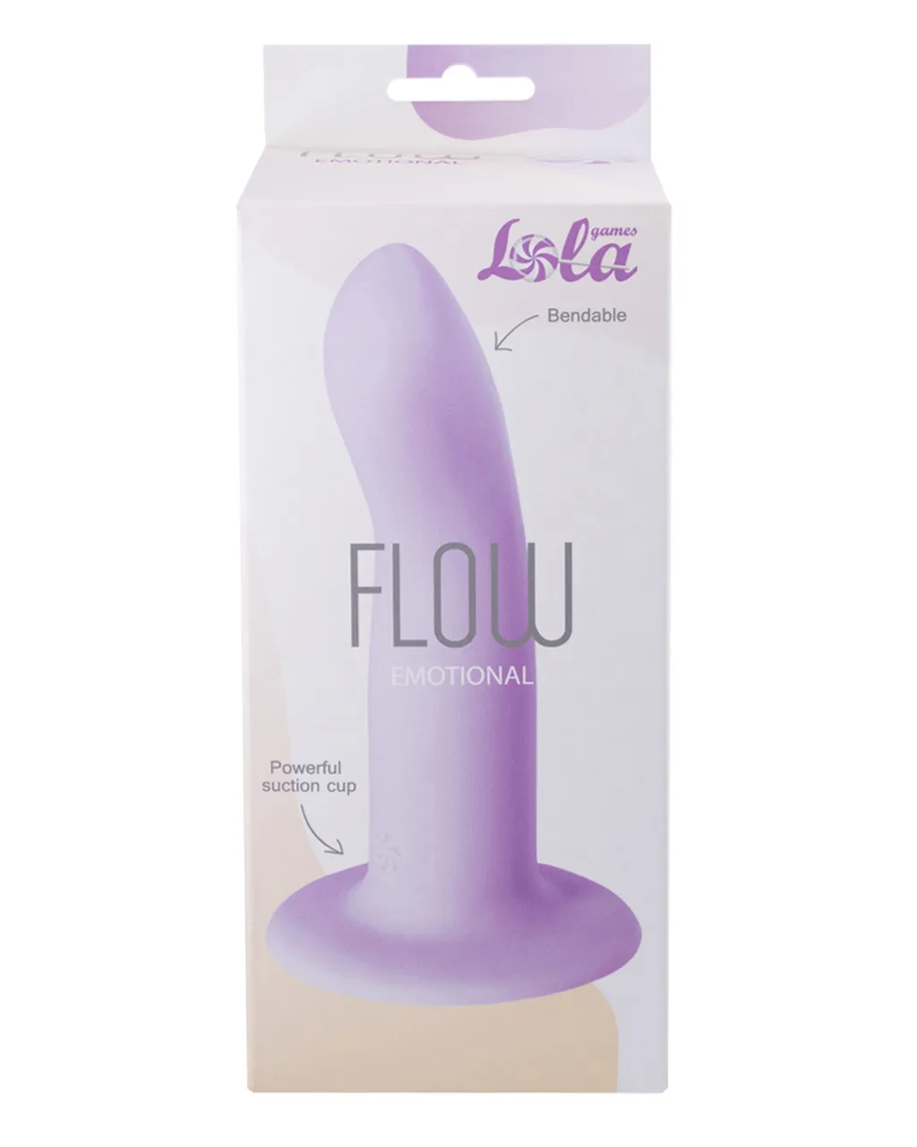 нереалистичный дилдо flow emotional purple 2040-01lola в Воронеже