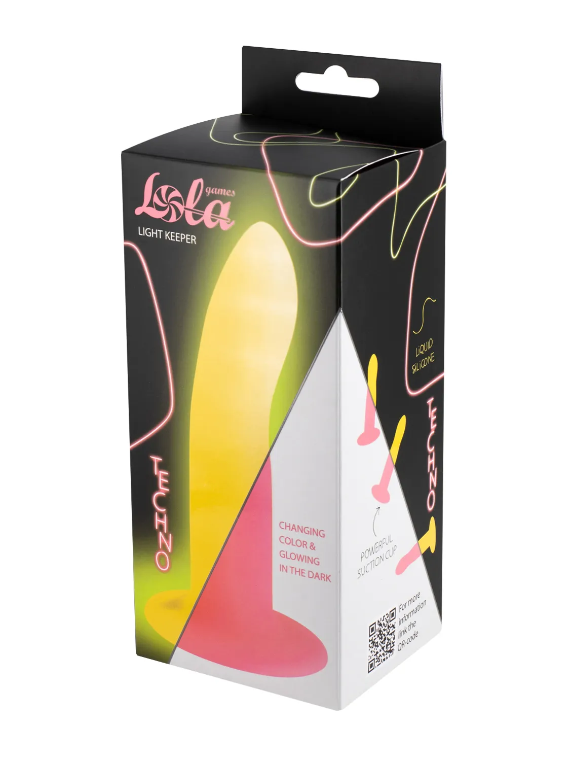 светящийся в темноте дилдо techno light keeper 5012-01lola в Воронеже