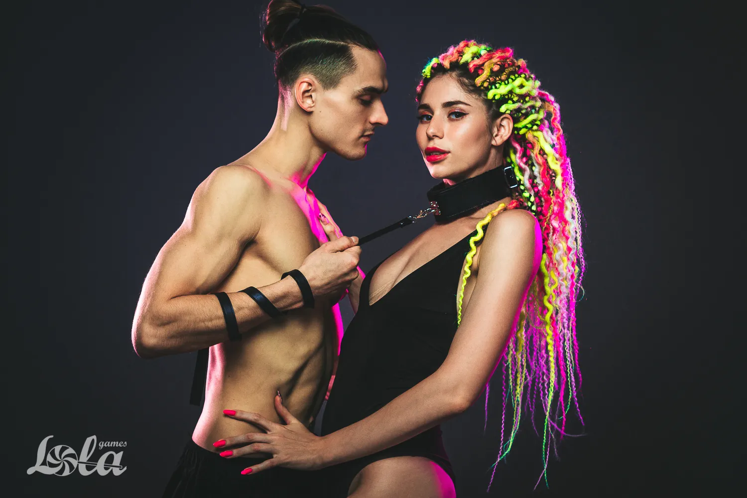 ошейник party hard circus black 1085-01lola в Воронеже