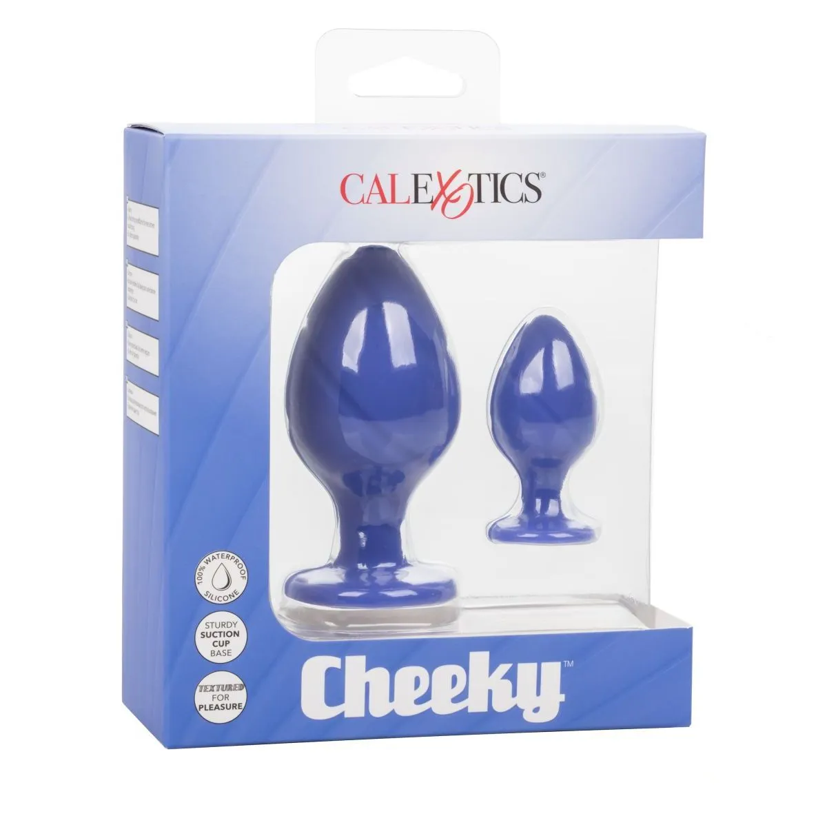 набор из двух анальных пробок cheeky, синий в Воронеже