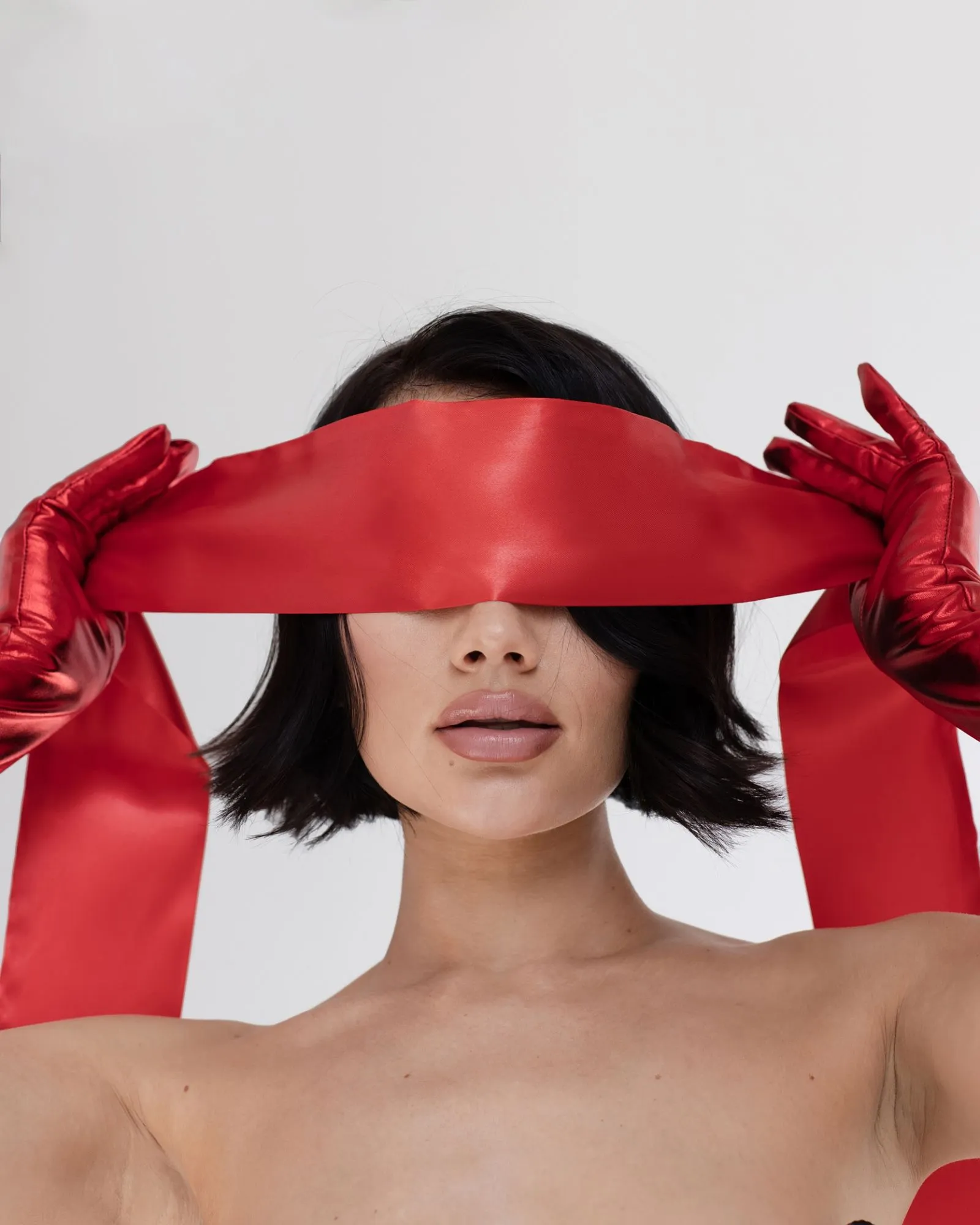 Лента для связывания PinkRabbit, красная