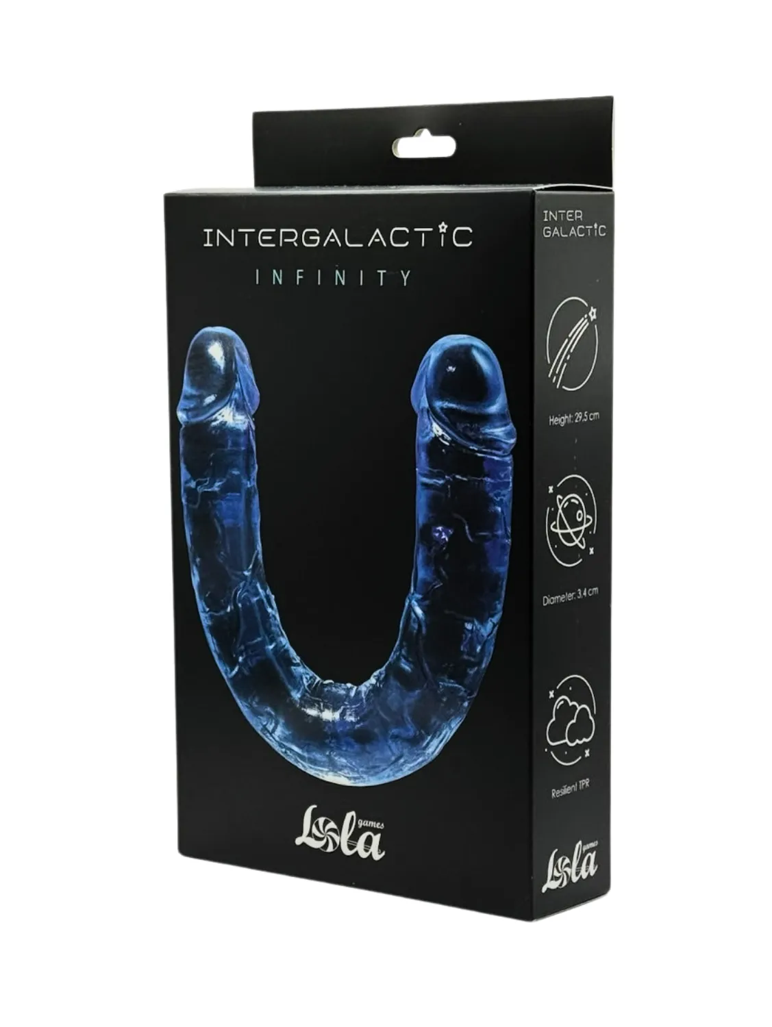 прозрачный дилдо intergalactic infinity 7080-07lola в Воронеже